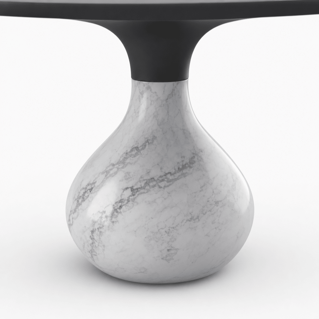 Vela Round Dining Table - FURNIBLE.