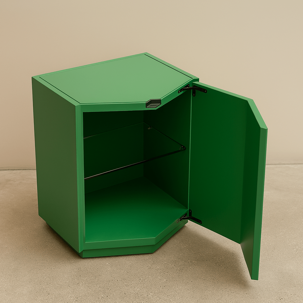 Verdant Vault Side Table - FURNIBLE.