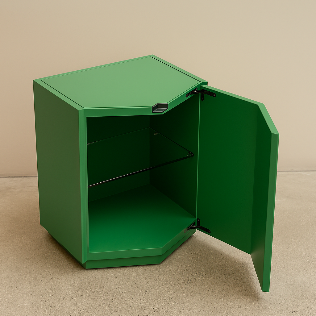 Verdant Vault Side Table