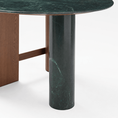 Verde Round Dining Table - FURNIBLE.
