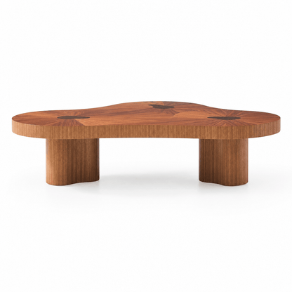 Walnut Cloud Coffee Table - FURNIBLE.