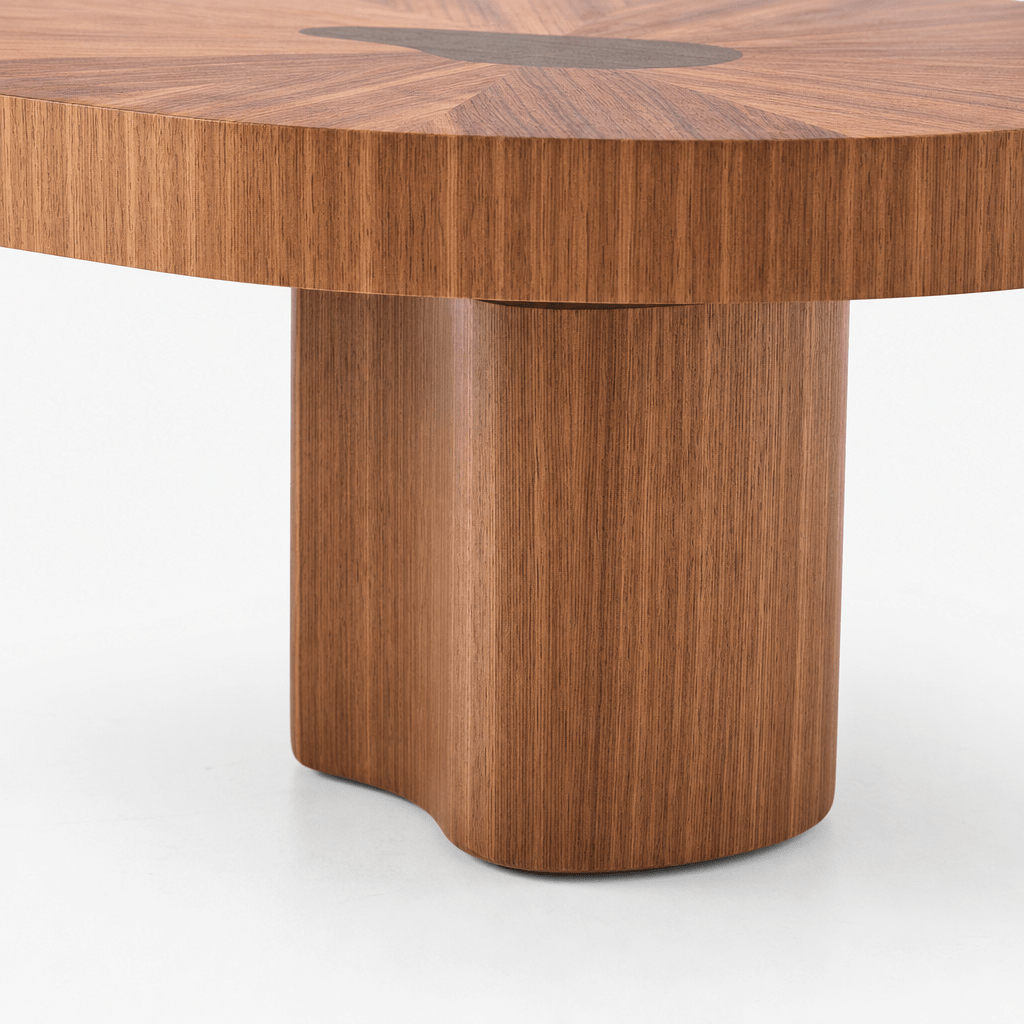 Walnut Cloud Coffee Table - FURNIBLE.