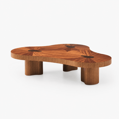 Walnut Cloud Coffee Table - FURNIBLE.