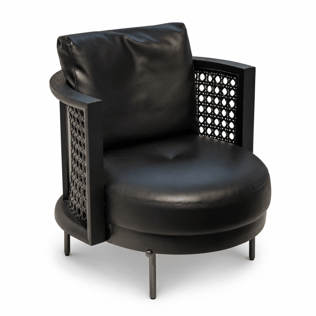 Woven Embrace Armchair - FURNIBLE.