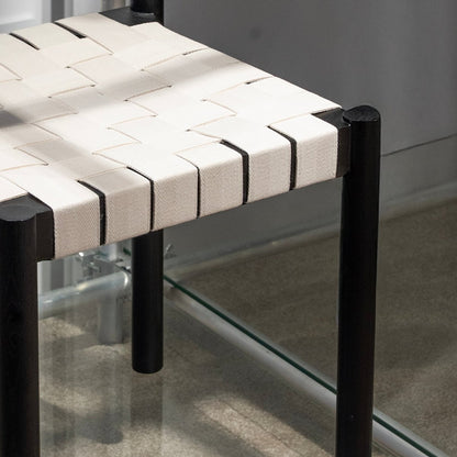 Woven Strap Dining Chair - FURNIBLE.