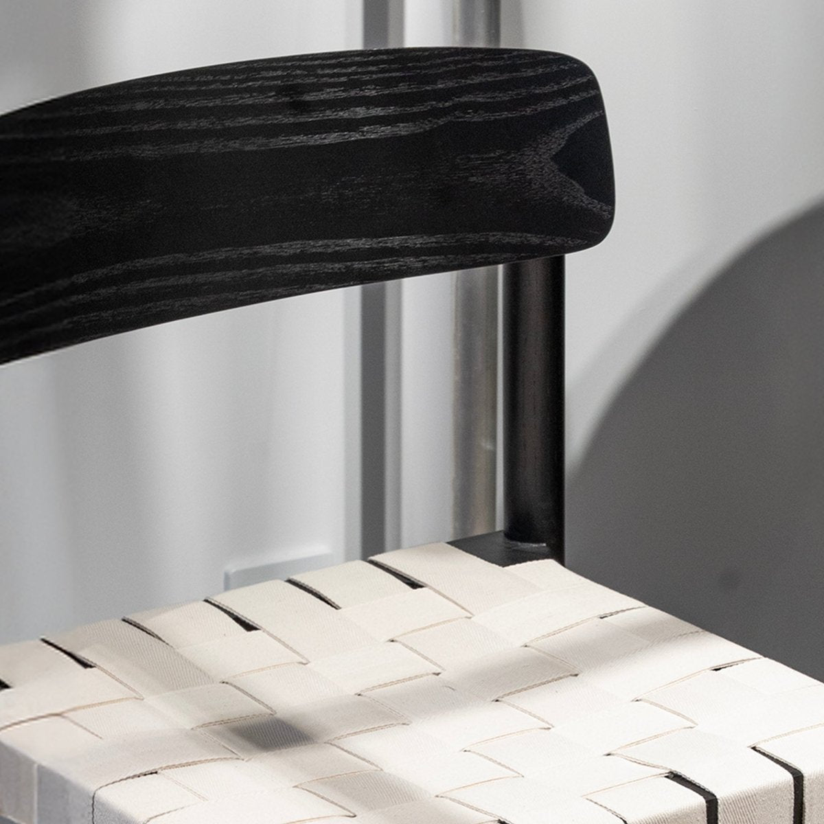 Woven Strap Dining Chair - FURNIBLE.