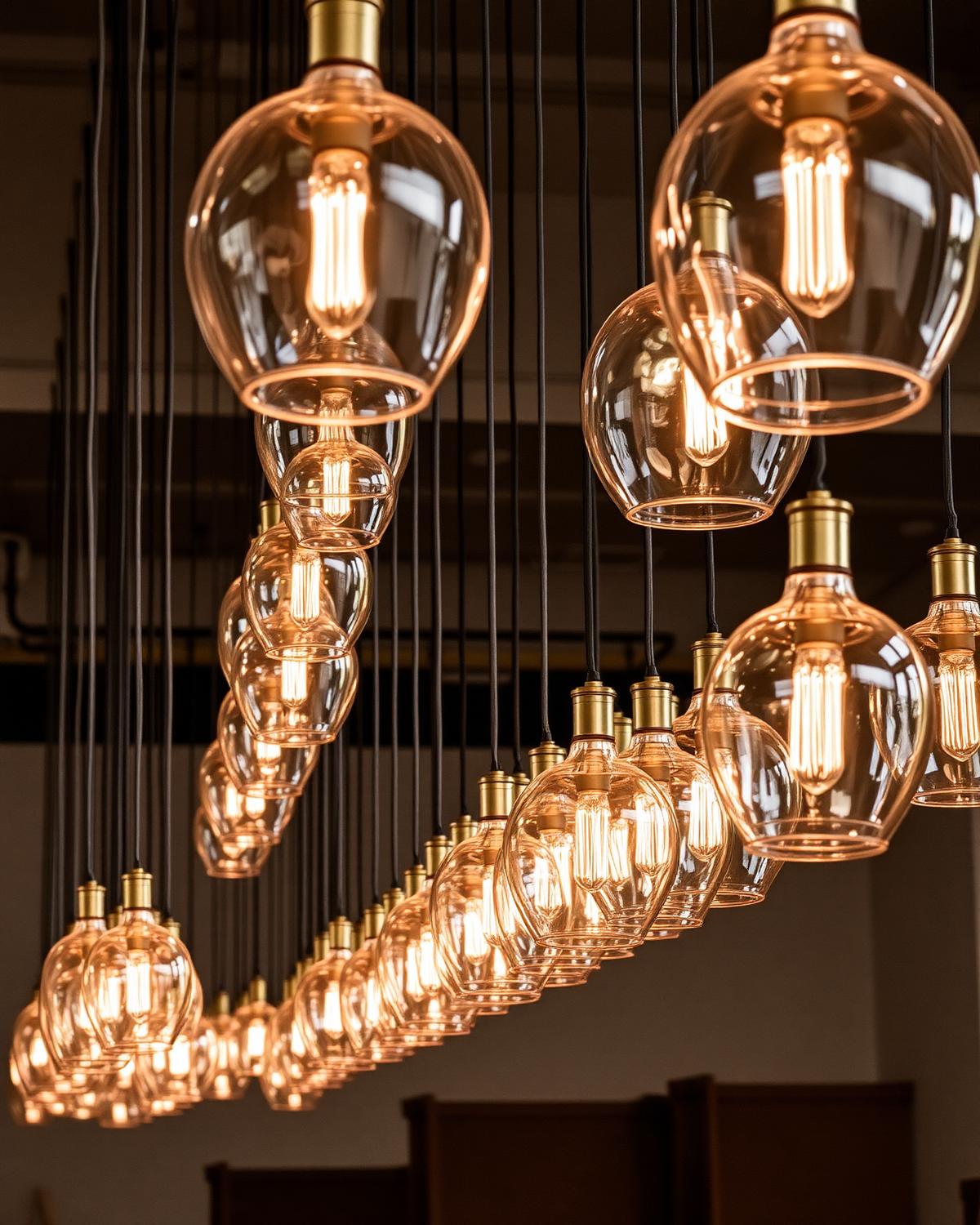Sculptural Pendant Light