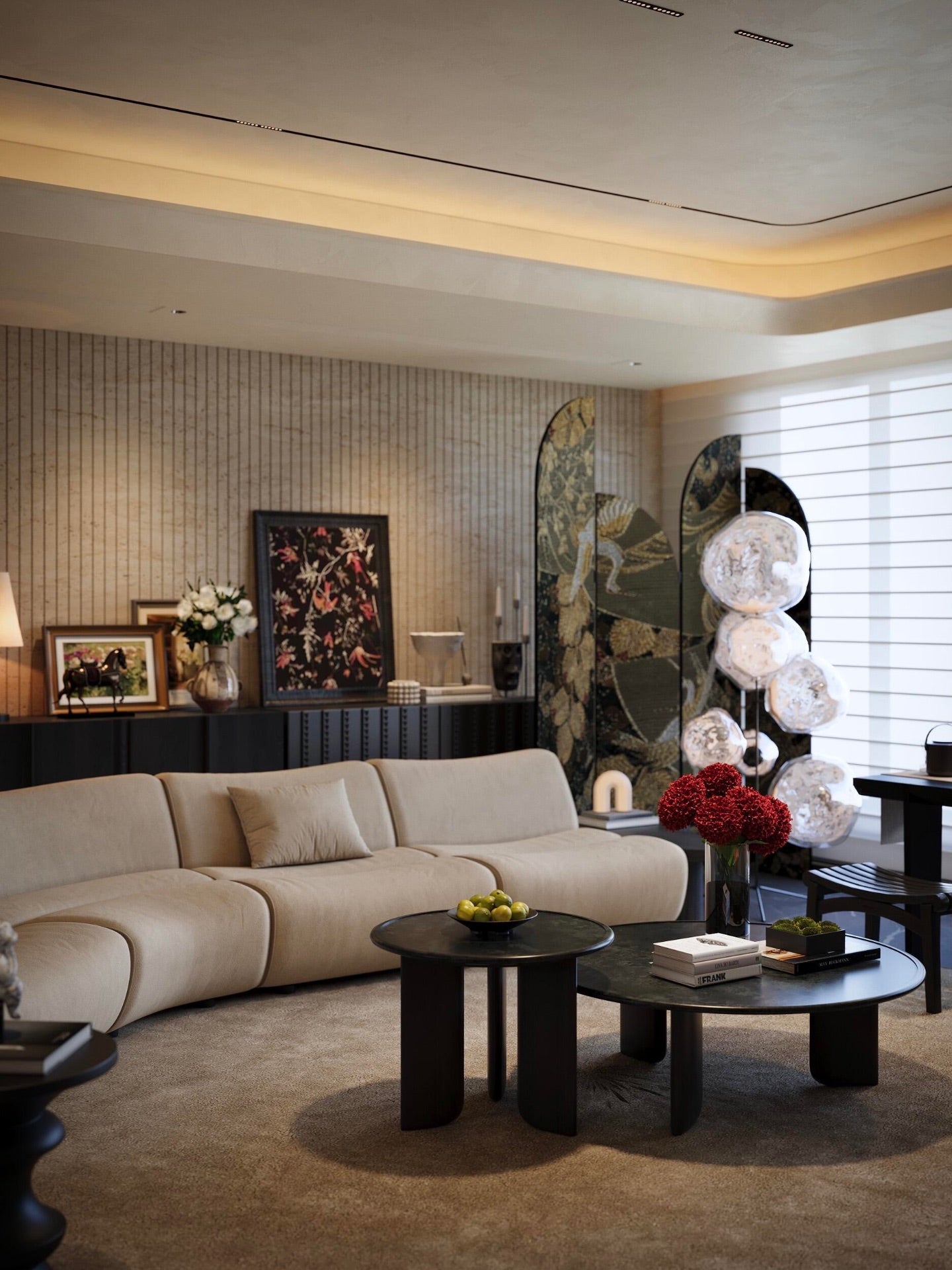 Hong Kong penthouse lounge